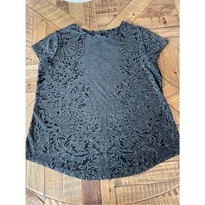 Patterned Short Sleeve Tee